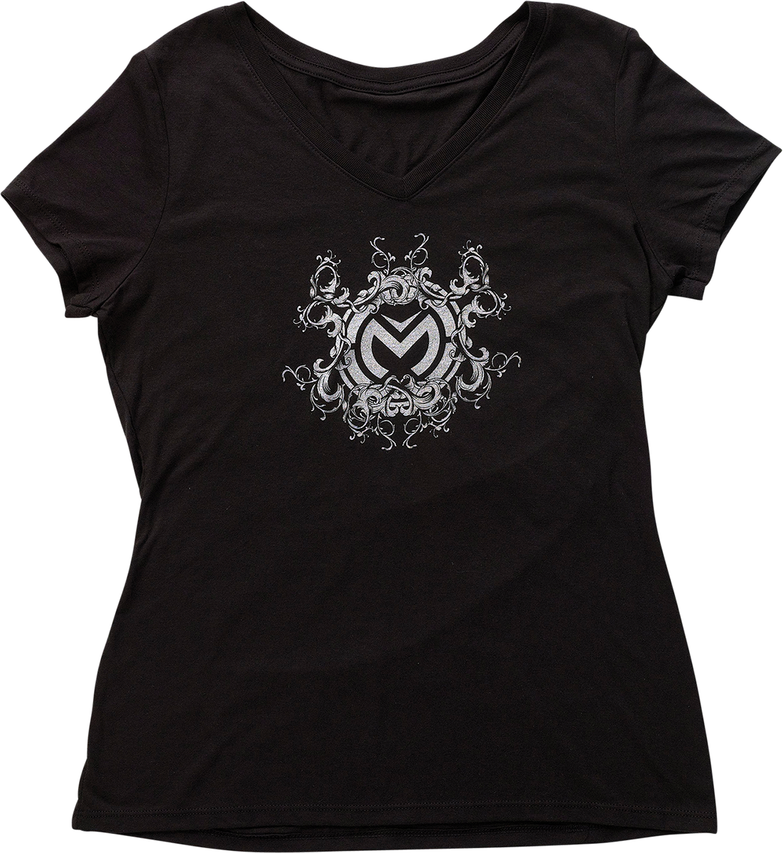 Women\'s Filigree T-Shirt - Black - Medium