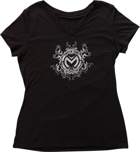 Women\'s Filigree T-Shirt - Black - Medium