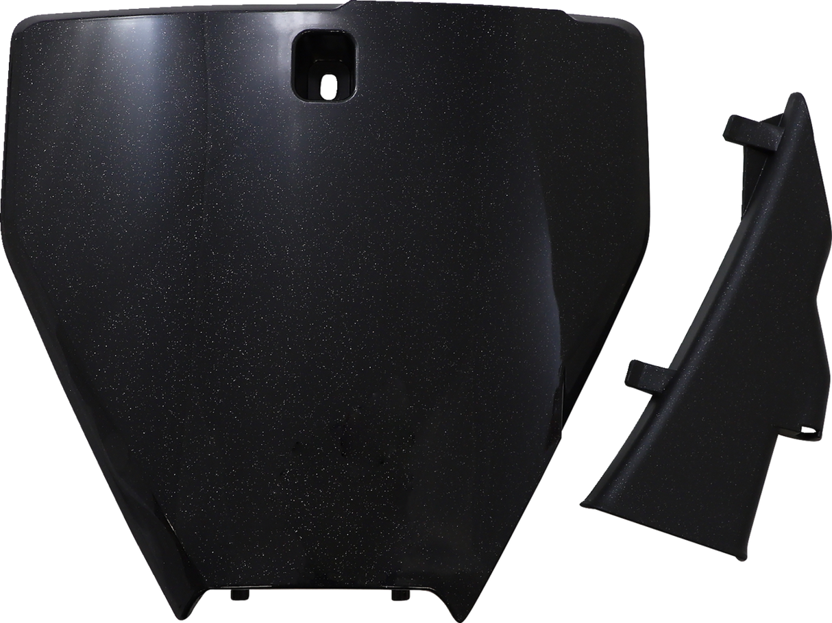 Front Number Plate - Black/Metallic 2019 - 2022