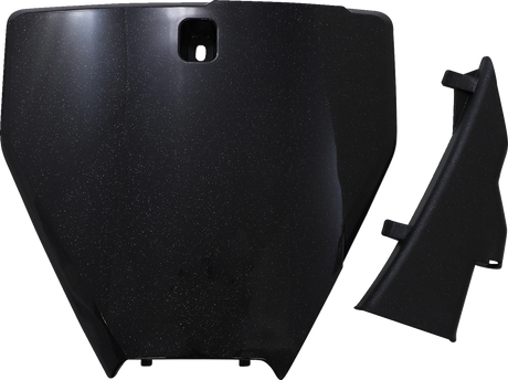 Front Number Plate - Black/Metallic 2019 - 2022