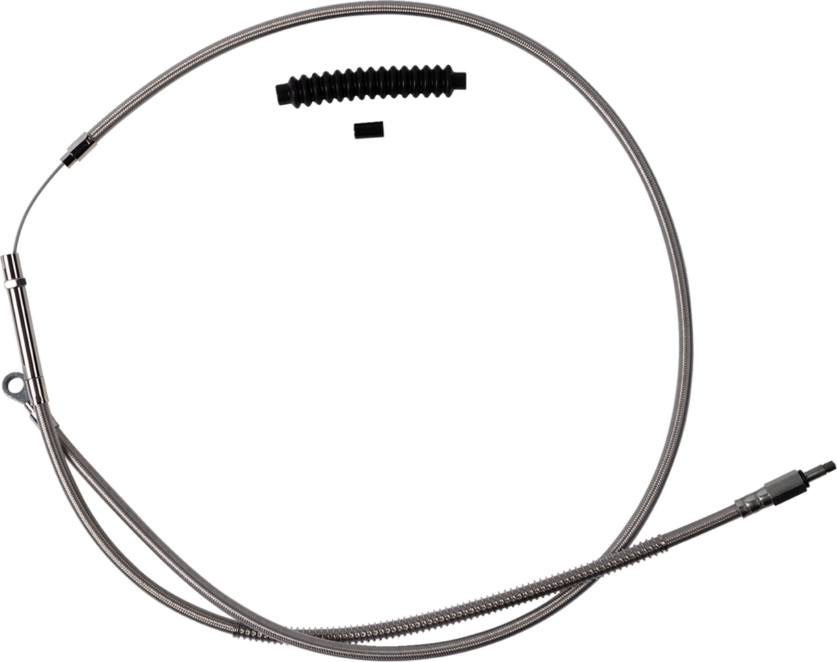 High-Efficiency Stainless Steel Clutch Cable for Harley-Davidson - +6\" - \'21-\'24 FL 2021 - 2024