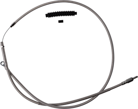 High-Efficiency Stainless Steel Clutch Cable for Harley-Davidson - +6\" - \'21-\'24 FL 2021 - 2024