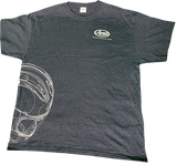 Arai Helmet T-Shirt - Dark Heather Gray - Large