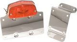 Taillight License Plate Bracket - Red Lens