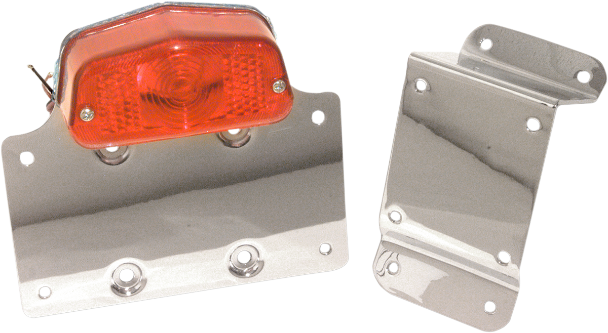 Taillight License Plate Bracket - Red Lens
