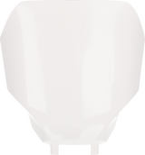 Front Number Plate - White - YZ 450F 2023 - 2023