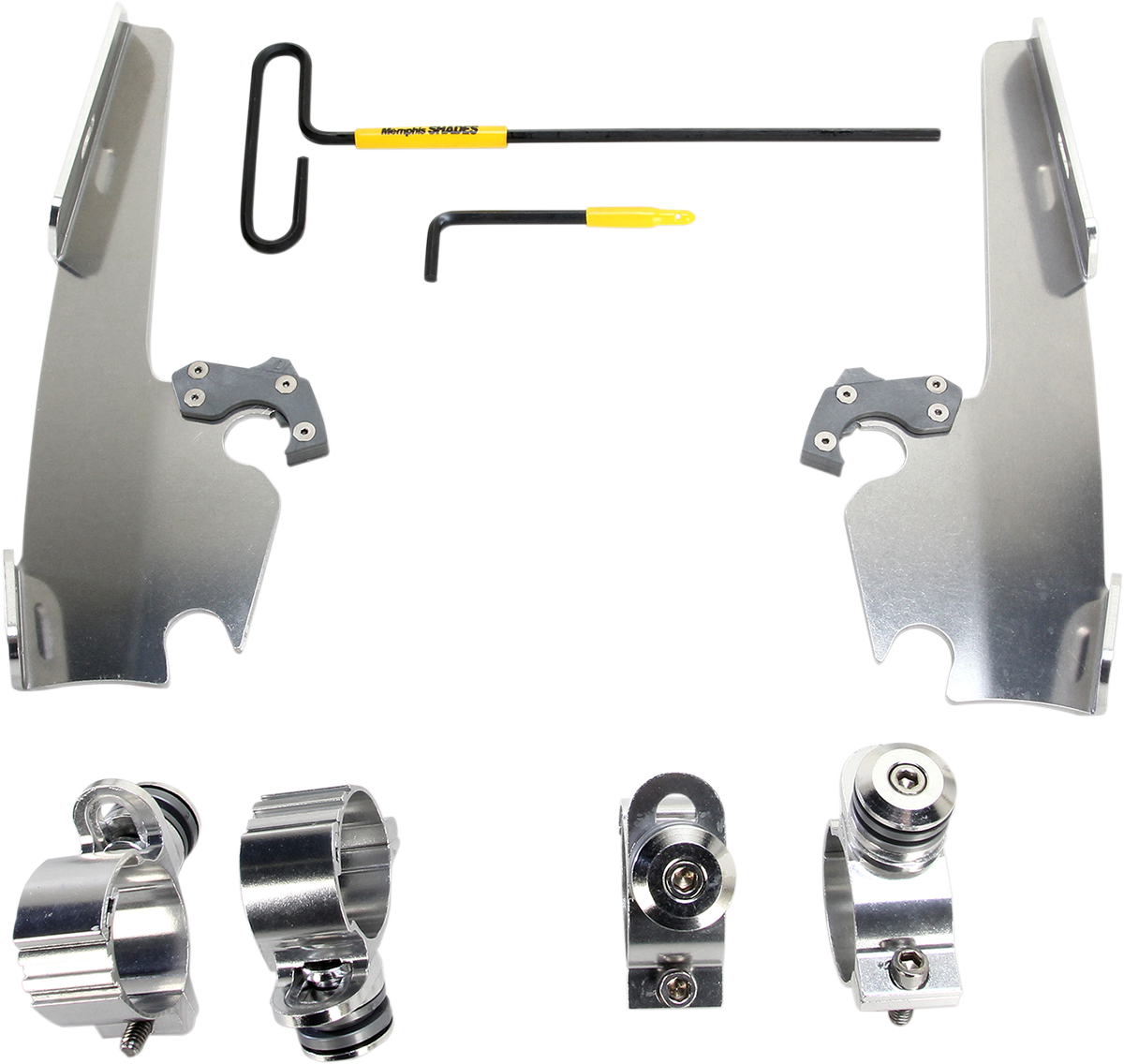 Fats/Slim Mounting Kit - Polished - XL12C 2011 - 2019