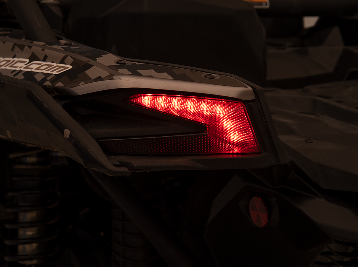 Taillights - LED - Can-Am X3 - Black 2017 - 2019