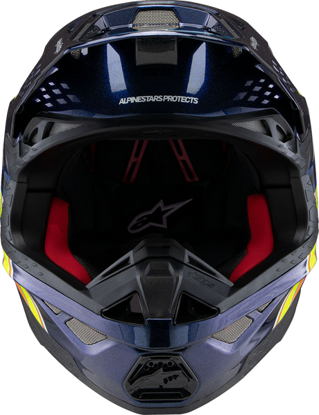 Supertech M10 Helmet - TLD Edition 25 - MIPS® - Gloss Dark Blue/Orange/Yellow/Fluo Red - 2XL