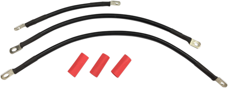 Black Battery Cable Set - \'84-\'88 ST 1984 - 1988
