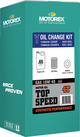 Oil Change Kit - Yamaha YZ 450 - 10W-40 2020 - 2023