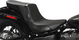 Daytona 2-Up Seat - Without Backrest - Basketweave - Black - FX/FL \'18-\'23 2018 - 2023