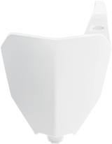 Front Number Plate - White 2019 - 2021