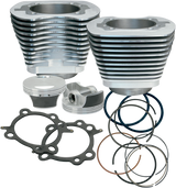 97\" Big Bore Cylinder Kit - Twin Cam - Silver 1999 - 2006