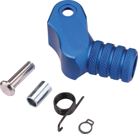 Knurled Shift Lever Tip - 20 mm - Blue