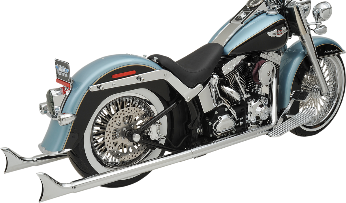 Fishtail Exhaust - 36\" - Softail 2007 - 2017
