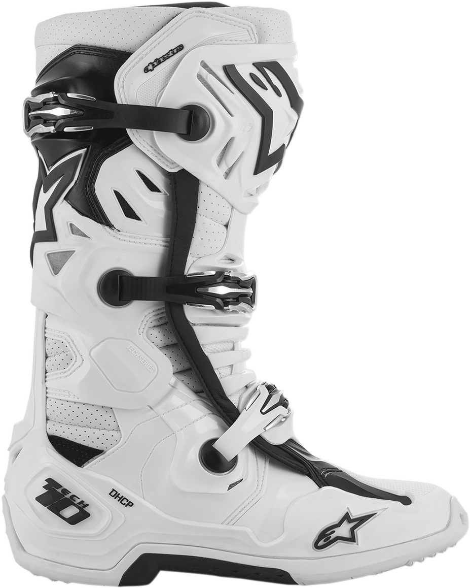 Tech 10 Supervented Boots - White - US 13
