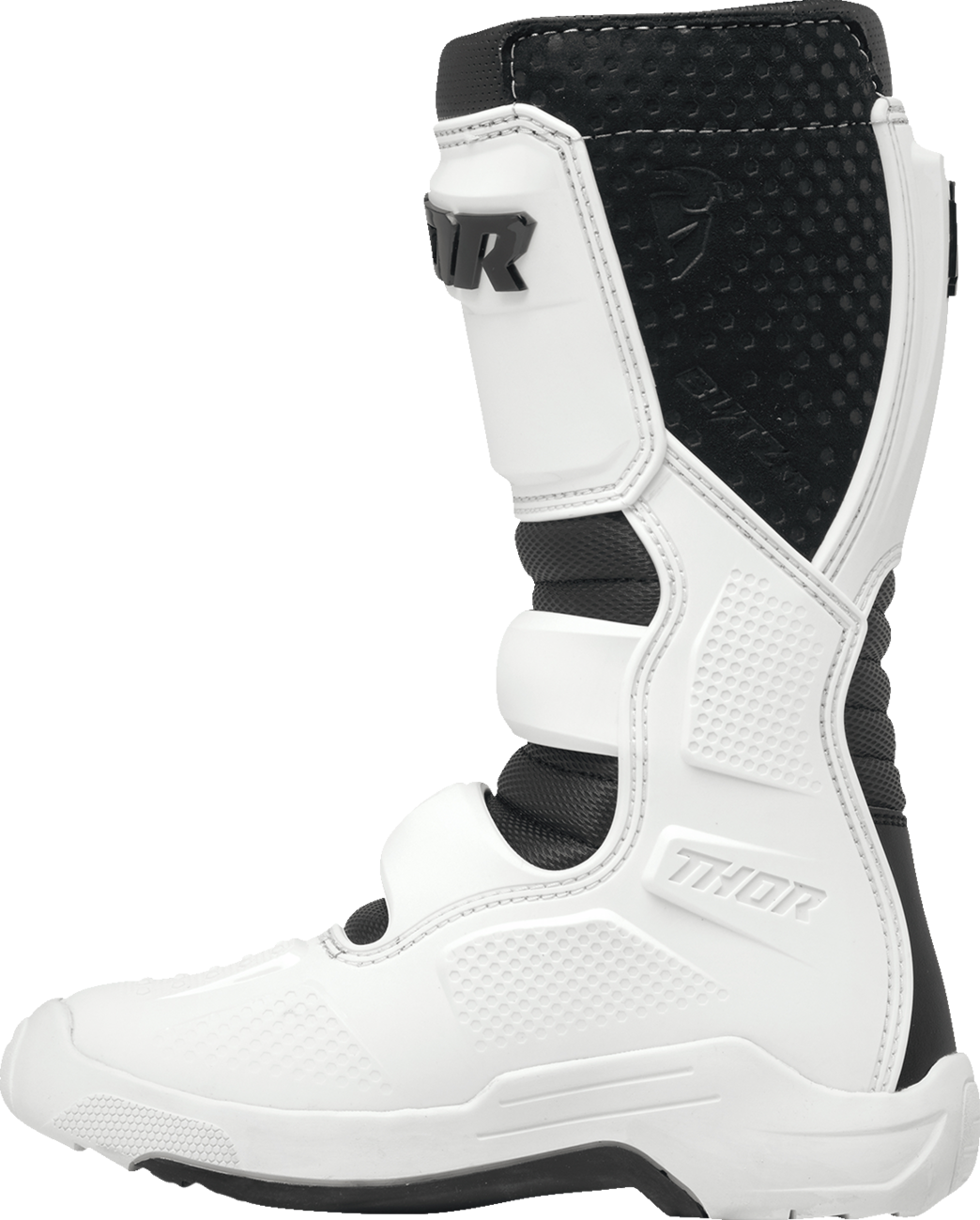 Youth Blitz XR Boots - White/Black - Size 3