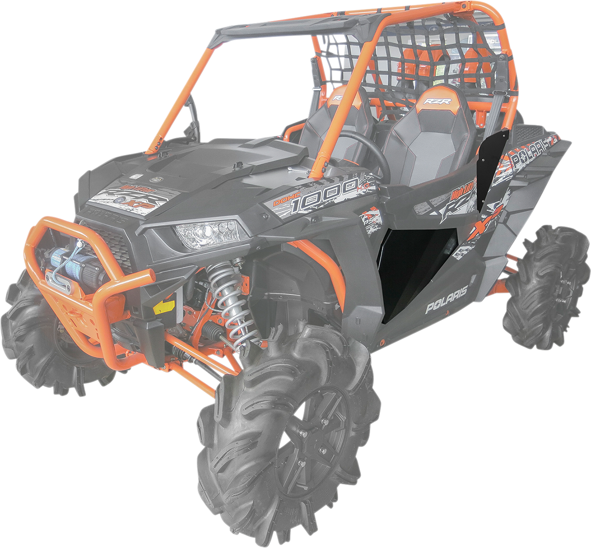 Lower Door Insert - Black - Polaris 2014 - 2019