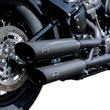 Slash Cut Race Mufflers - Black 2018 - 2021