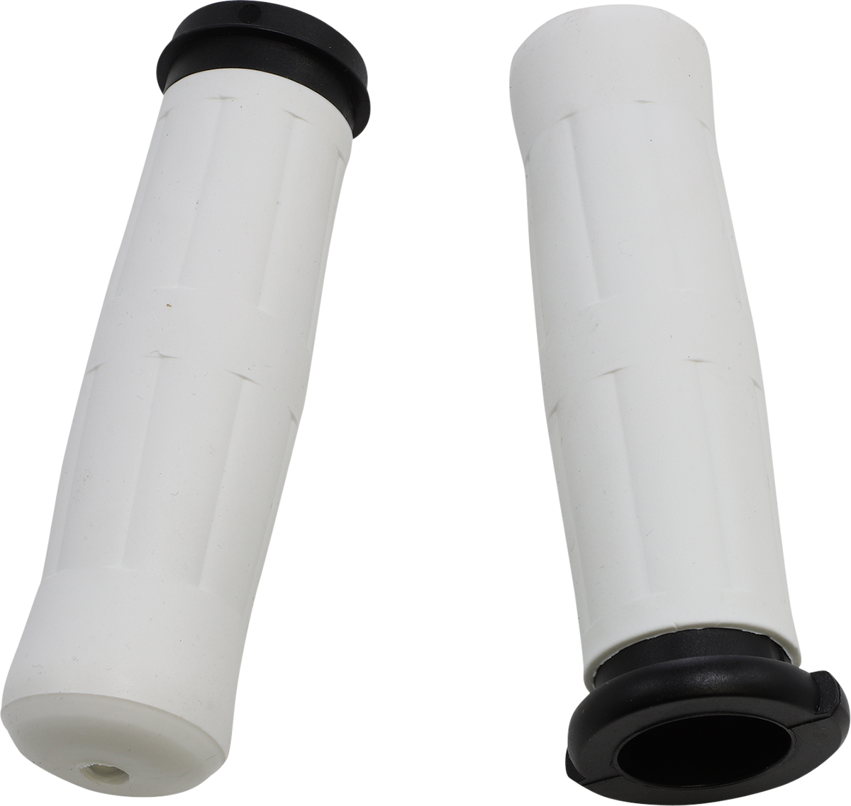 Grips - Old School - Throttle-By-Wire - White 2008 - 2023