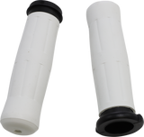 Grips - Old School - Throttle-By-Wire - White 2008 - 2023