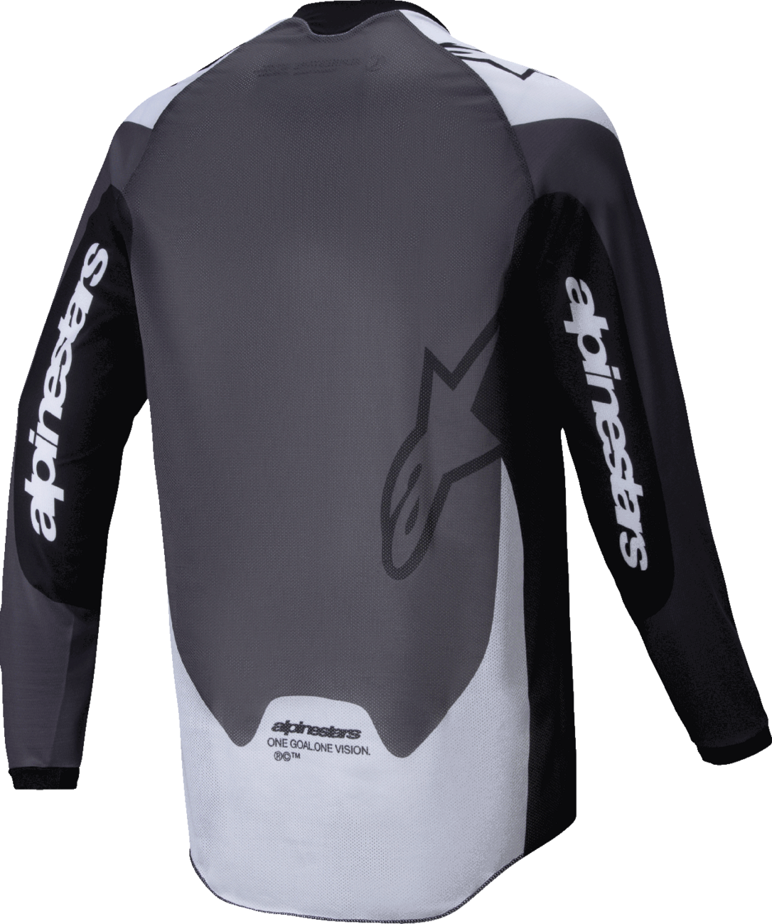 Pro-Dura Long-Sleeve Jersey - Black/Magnet White - Large