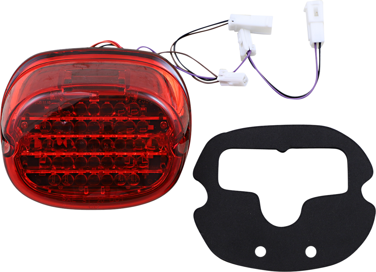 Taillight w/ Integrated Turn Signal - No Window - Red Lens 1999 - 2024