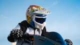 Elsinore™ Helmet - Doodle 3 - White - Medium