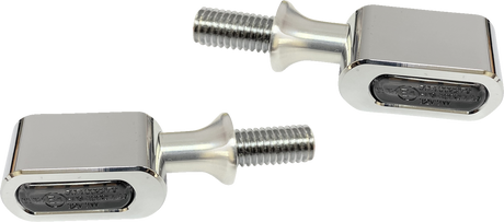 Marker Light - Smoke/Amber - Chrome