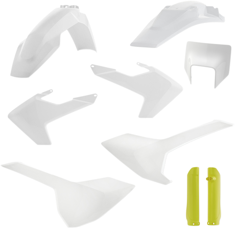 Full Replacement Body Kit - OEM \'19 White/Yellow 2017 - 2019