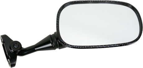 Mirror - Side View - Carbon Fiber - Rectangle - Right - Honda 2000 - 2003
