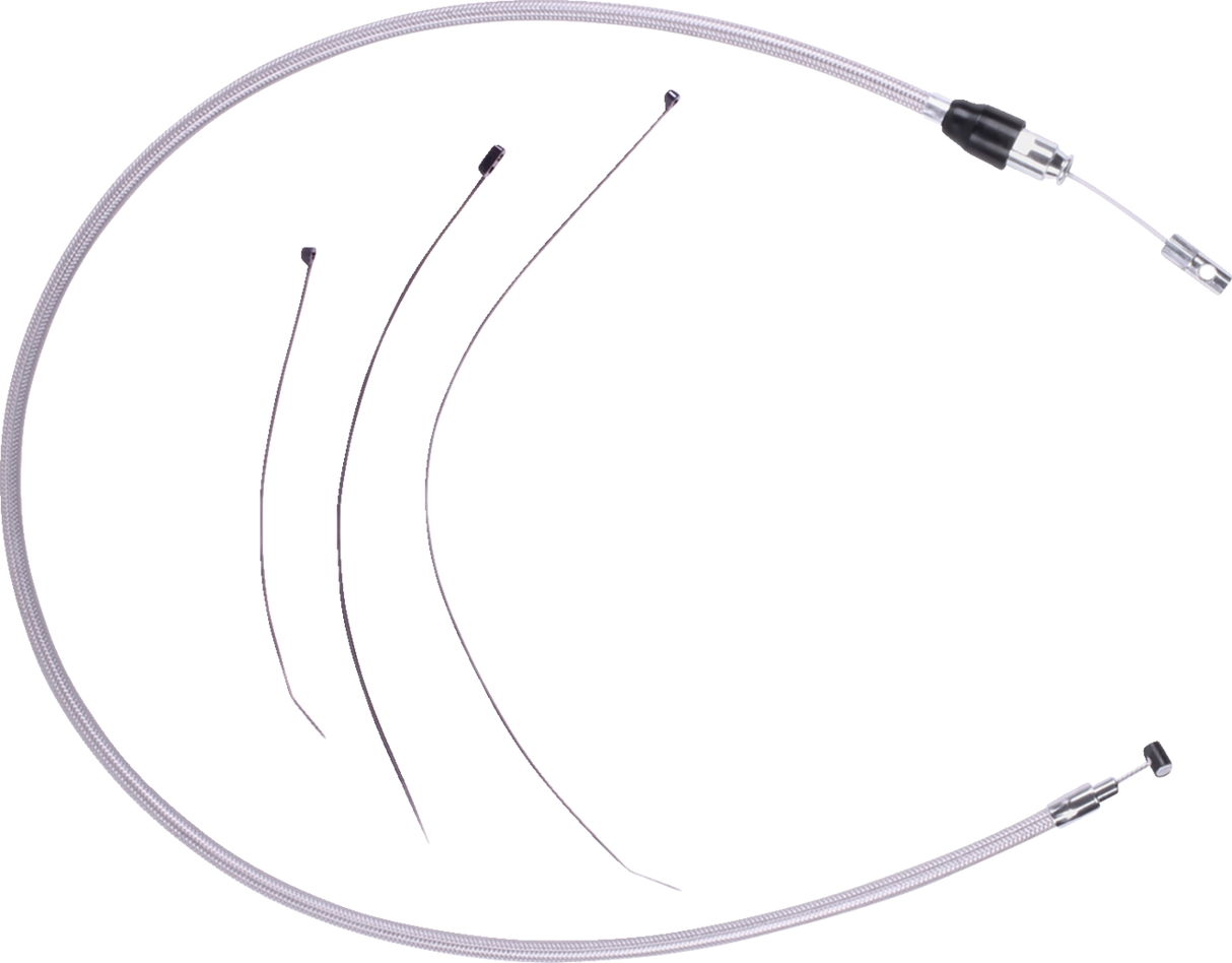 Quick Connect Clutch Cable - Upper - 44\" - Stainless Steel 2023 - 2024