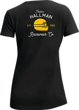 Women\'s Hallman Garage T-Shirt - Black - Medium