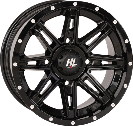 Wheel - HL22 - Front/Rear - Gloss Black - 14x7 - 4/137 - 4+3 (+10 mm) 1992 - 2024