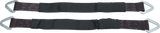 Axle Strap - 2\"x30\" Black - Pair