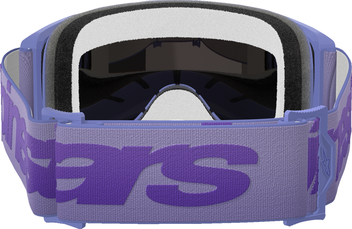 Vision 5 Goggle - Wordmark - Purple - Blue Mirror Lens