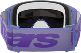 Vision 5 Goggle - Wordmark - Purple - Blue Mirror Lens