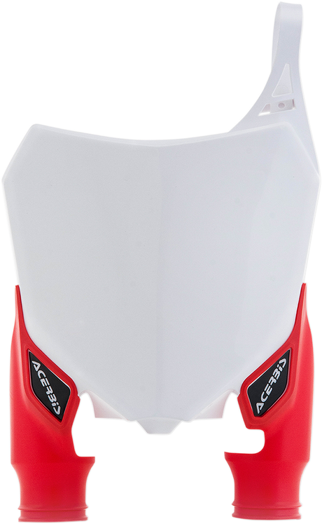 Raptor Number Plate - White/Red 2013 - 2017