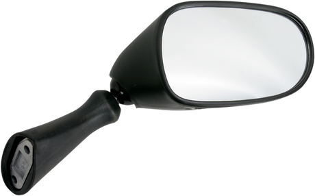 Mirror - Side View - Oval - Black - Right 1998 - 2002