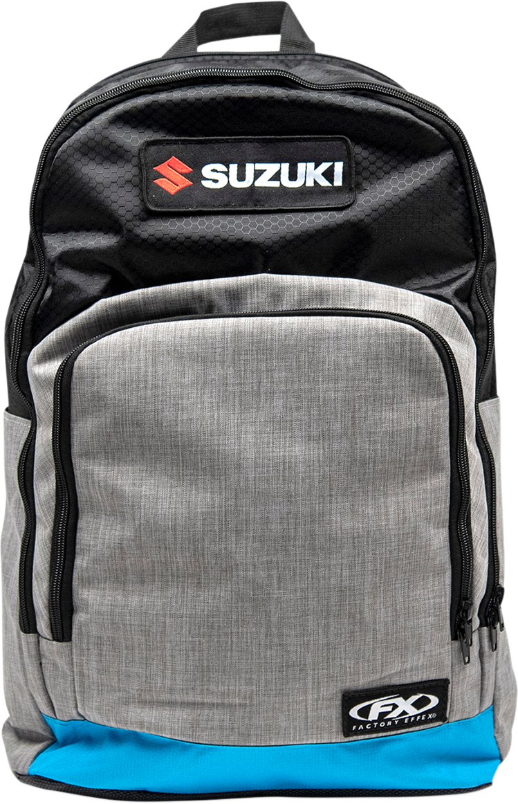 Suzuki Standard Backpack - Black/Gray/Blue