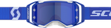 Prospect 2.0 Goggle - Blue/White - Blue Chrome Works Lens