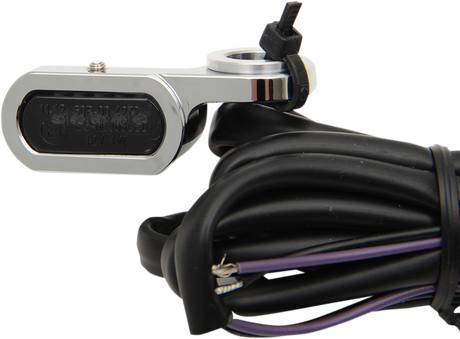 LED Handlebar Marker Lights - Hydraulic Clutch - Chrome/Smoke 2009 - 2017