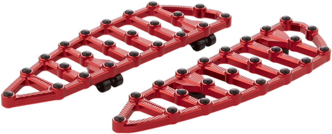 MX Driver Floorboards - Red 1999 - 2020