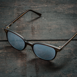 Spark Sunglasses - Matte Crystal Rootbeer - Silver Mirror Lens