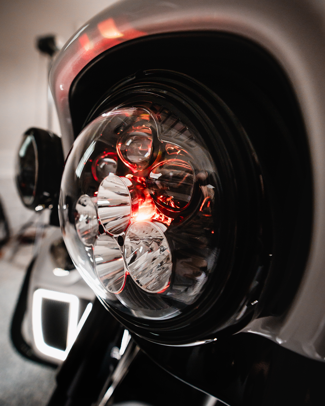 Headlight - Shark Demon® - LED - Color Changing 2014 - 2025