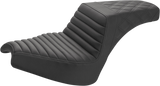 Step-Up Seat - Front Tuck-n\'-Roll/Rear Lattice Stitch - Black - Chief 2022 - 2022