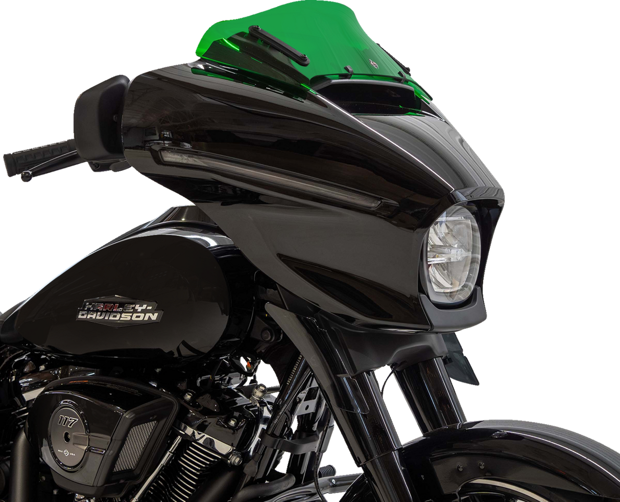 Kolor Flare™ Windshield - 6-1/2\" - Green - FLHX 2023 - 2025