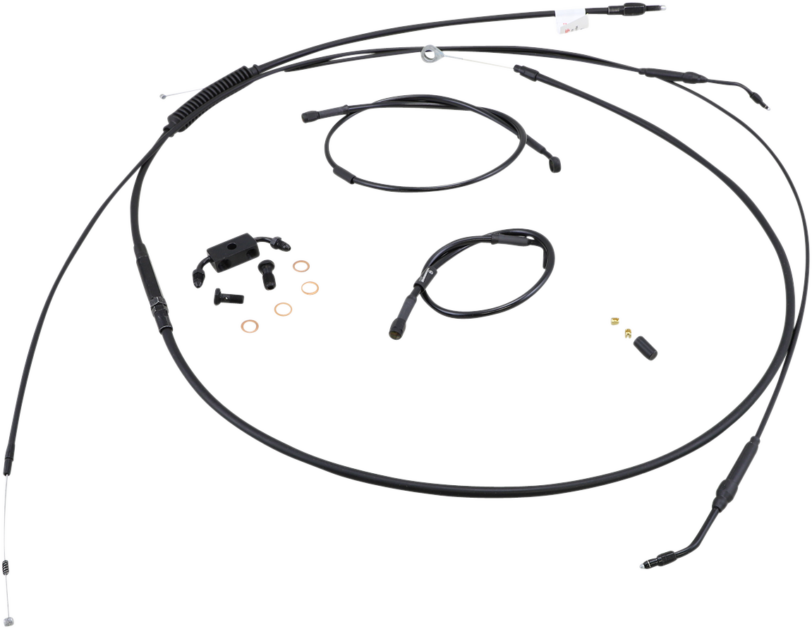 Control Kit - 14\" Ape Hanger Handlebars - ABS 2012 - 2017