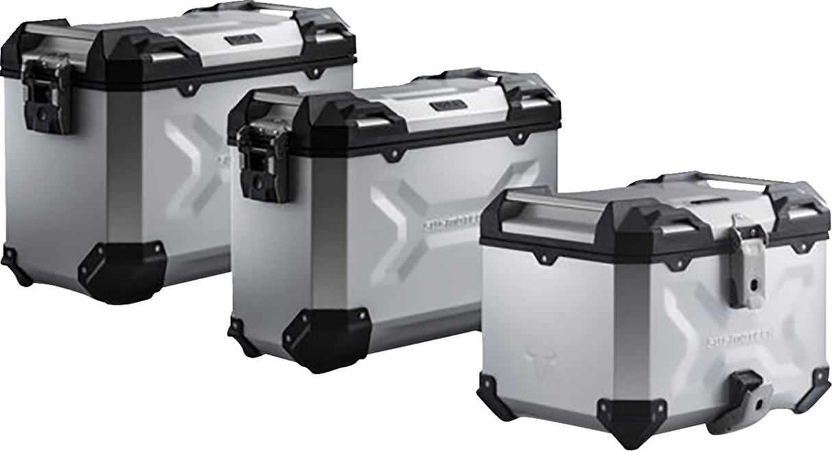 Adventure Luggage System - Silver - Suzuki VStrom 1050 \'20-\'24 2020 - 2024